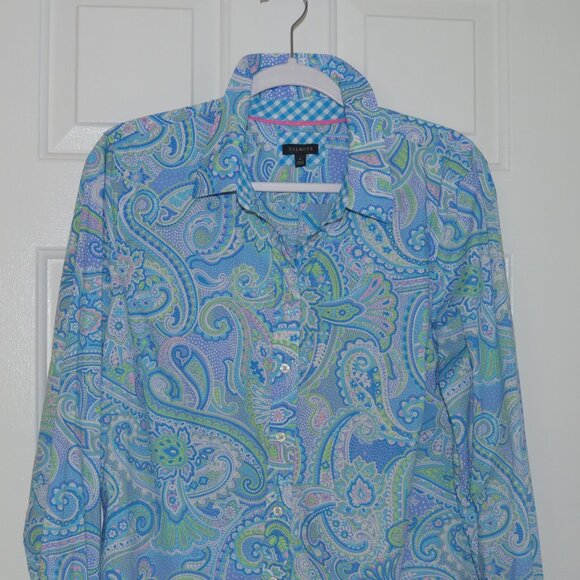 Talbots Long Sleeve Button Down Shirt - Picture 3 of 9